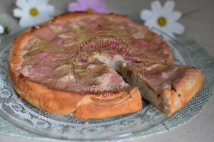 Gâteau renversé rhubarbe 10.11 (1)