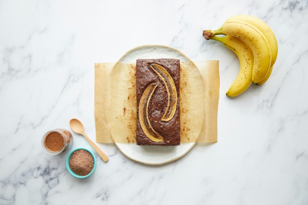 banana bread double chocolat