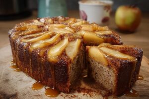 cake pomme caramel