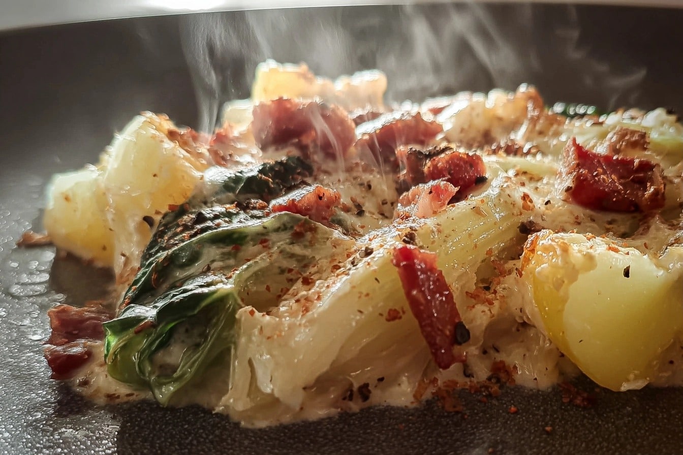 Côtes de blettes fondantes au chèvre au Cookeo