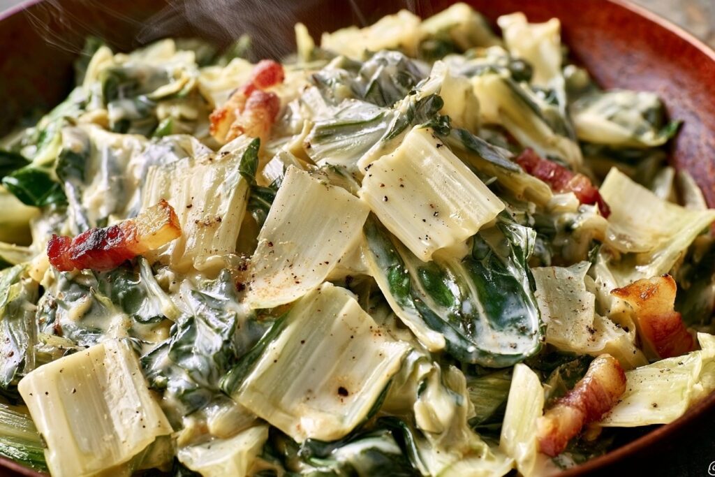 Côtes de blettes fondantes au Cookeo