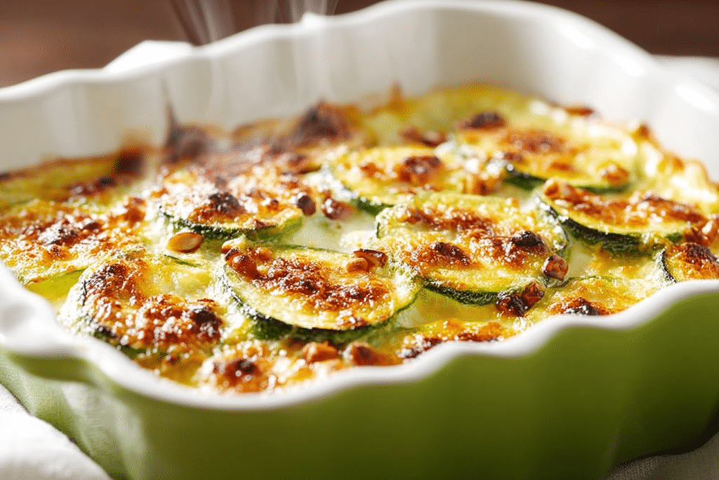 gratin de courgettes Cookeo