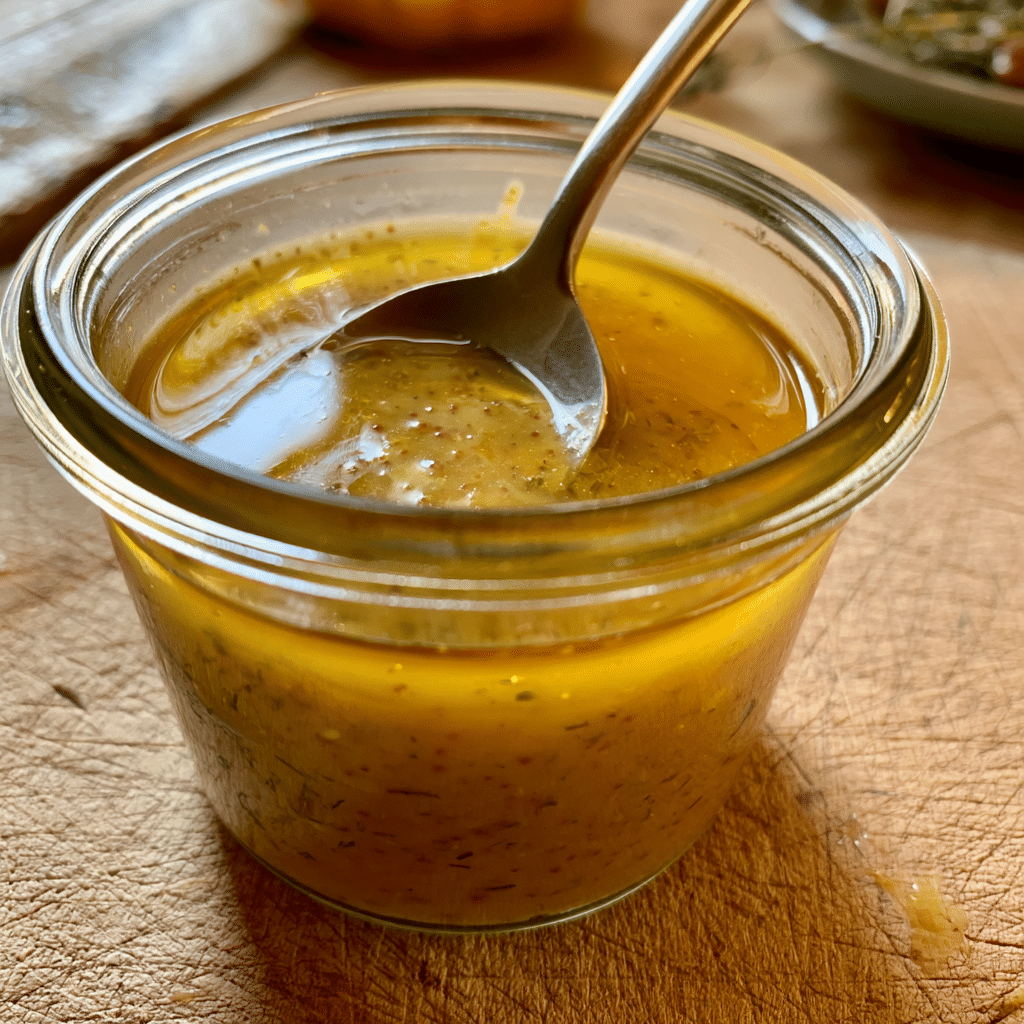 vinaigrette miel moutarde