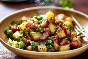 Salade au lard ardennaise au Cookeo : mon test réconfortant et express