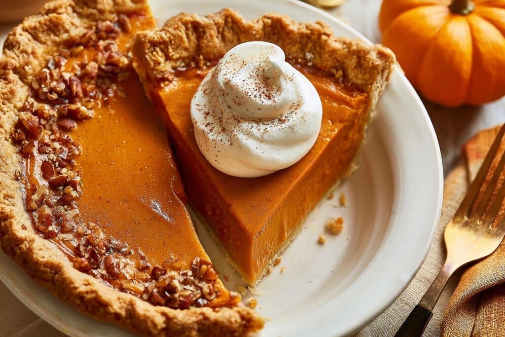 Ma Pumpkin Pie d'Automne : Essai épicé et pâte rustique aux noix de pécan